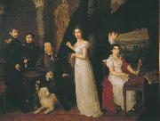 Family portrait of counts Morkovs, Vasily Tropinin